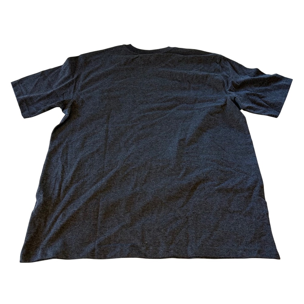 Carhartt Mens L Tall Loose Fit Heavyweight Short Sleeve Pocket T Shirt Dark Gray - Picture 5 of 10